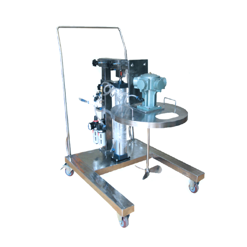 QD-A-SUS-D2 Gaston roestvrijstalen pneumatische mixer