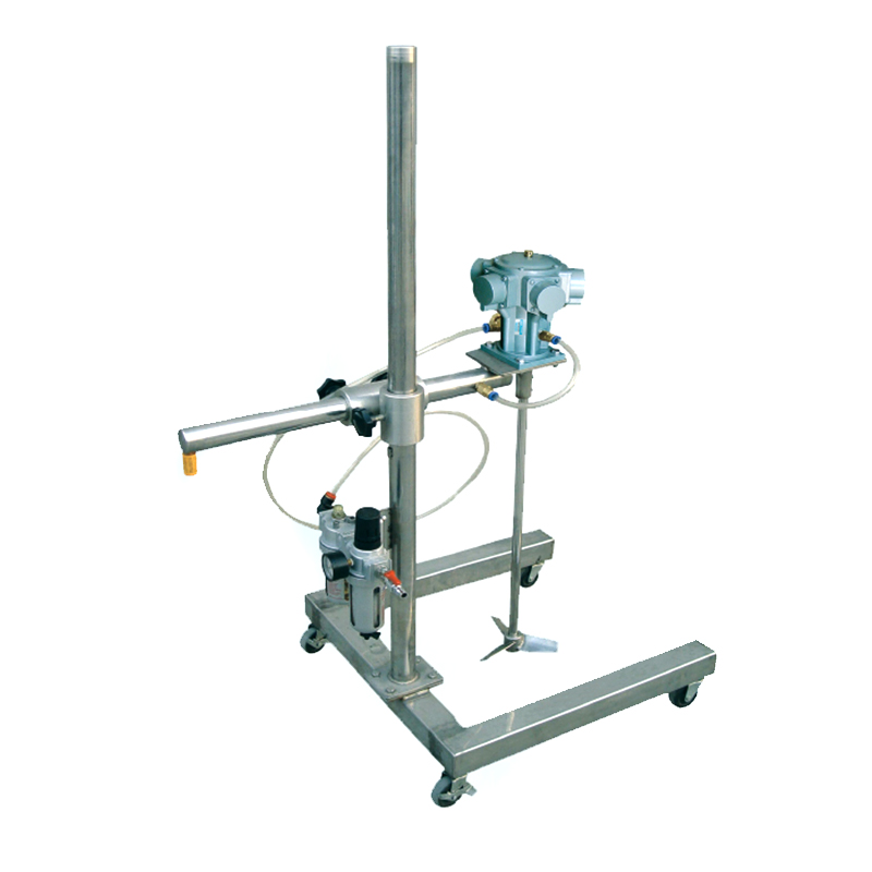 SD-U-SUS Gaston-zuigertype roestvrijstalen pneumatische mixer