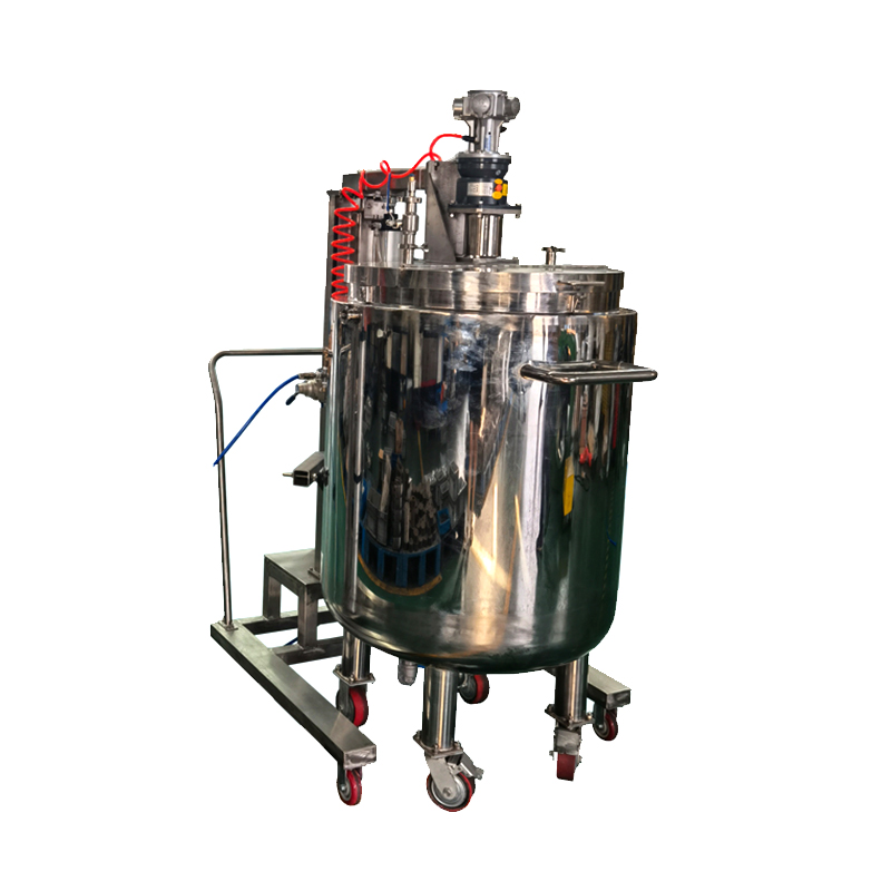 TC-AMP6-FG3 Gaston pneumatische mixer met roestvrijstalen vat